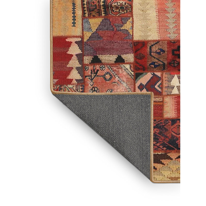 Tapis brun/beige/noir contemporain, Rectangle 6 pi x 9 pi