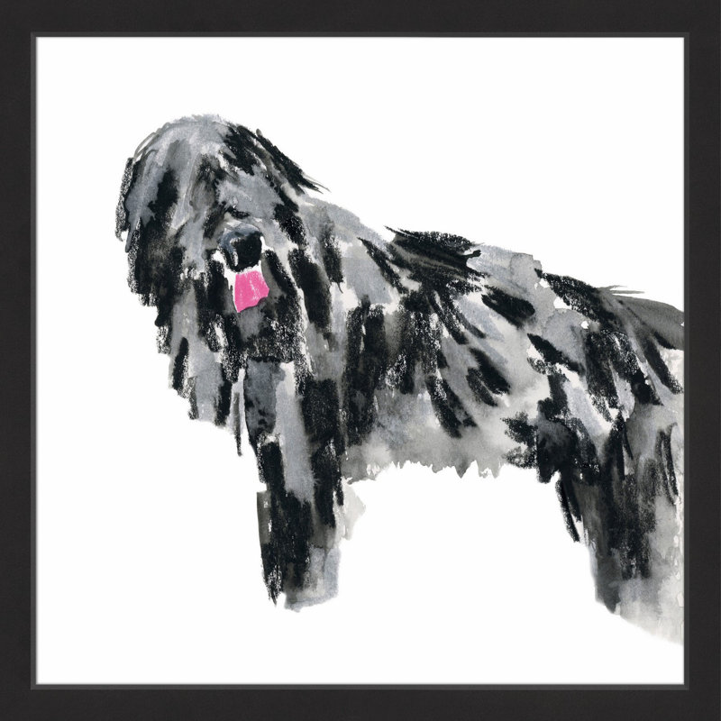 Lindsay Megahed - Single Picture Frame Painting, 51cm H x 51cm W