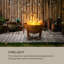 Round Steel Wood Burning Smokeless Fire Pit