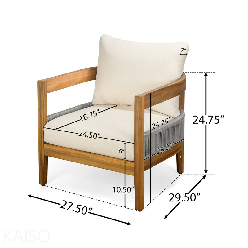 Ensemble de 2 fauteuils club d'extérieur