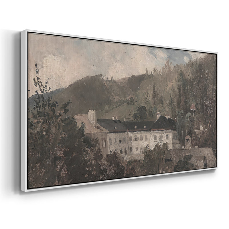 Série paysage - CMLX-III - Toile tendue avec châssis encadré - Prêt à être accroché, H 17 po x l 33 po