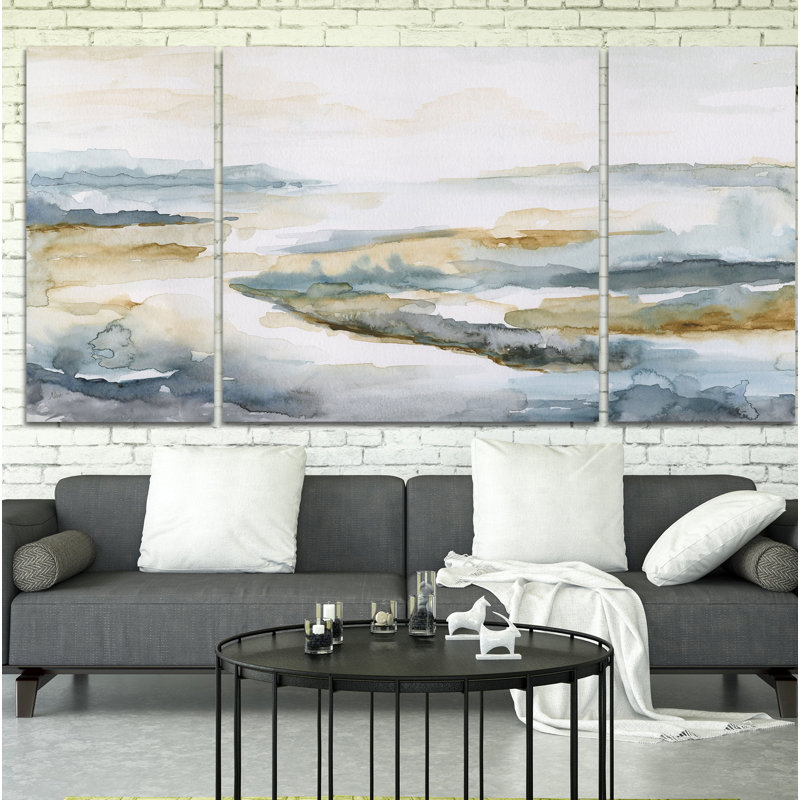 " Estuary I " Acrylic Print, 40" H x 80" W x 1.5" D