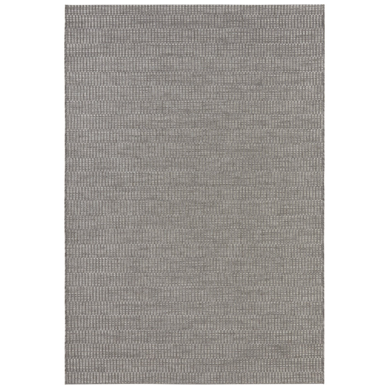 Dreux Flatweave Grey Indoor/Outdoor Rug, Rectangle 120 x 170cm
