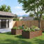 Lit de jardin surélevé modulaire 24 po de haut 6 po x 3 pi-131378167