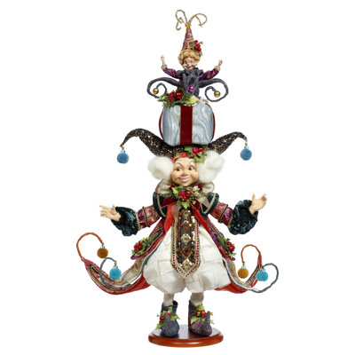 Elf With Gift - 24 Inches