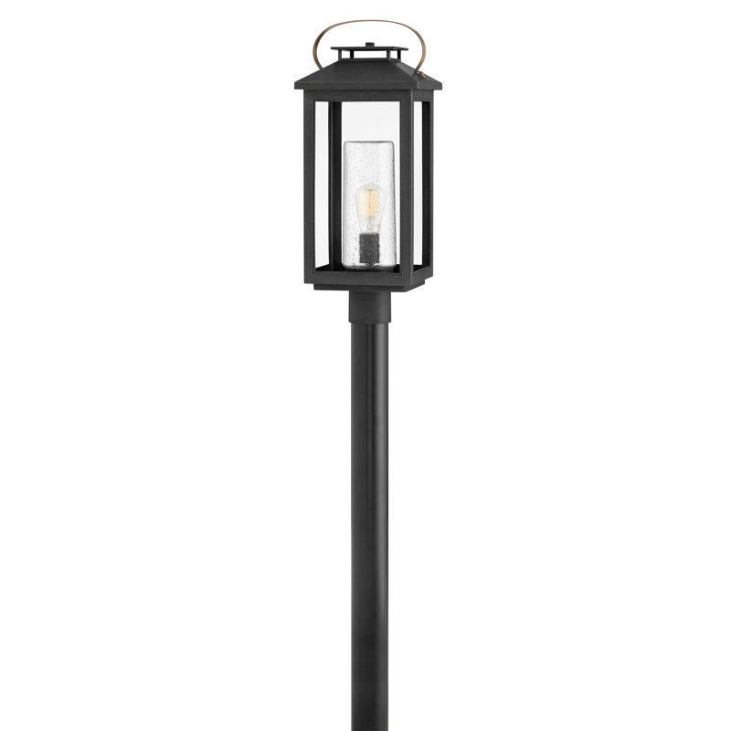 Medium Post Top Or Pier Mount Lantern, Black