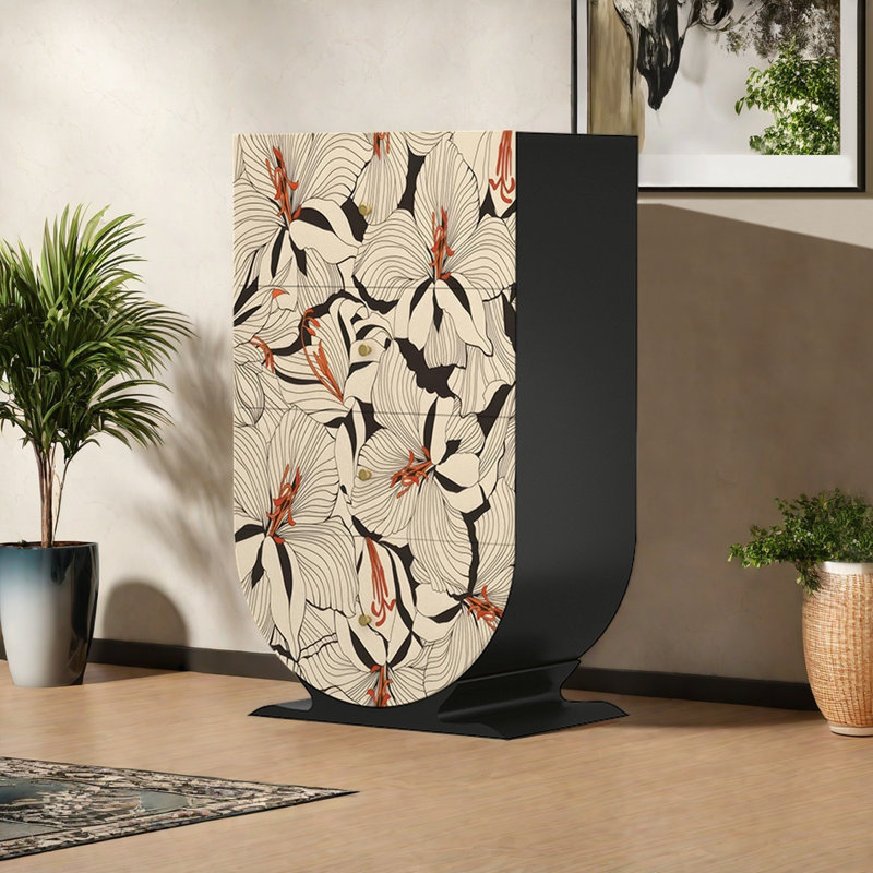 Armoire de rangement moderne et luxueuse avec lumière rétro