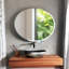 Audrye Oval Mirror with Hooks