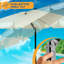 SUNMER 2M Beach Umbrella with Tilt Mechanism-439626679
