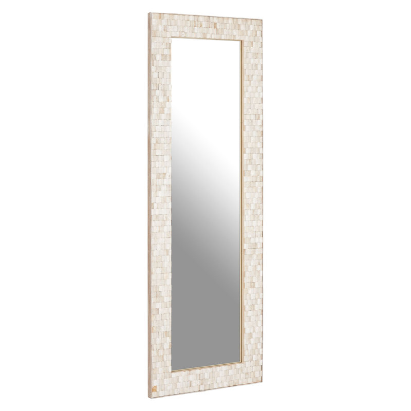 Westview Solid Wood Flat Wall Mirror