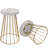 2 Piece Cake Plate Stand Set