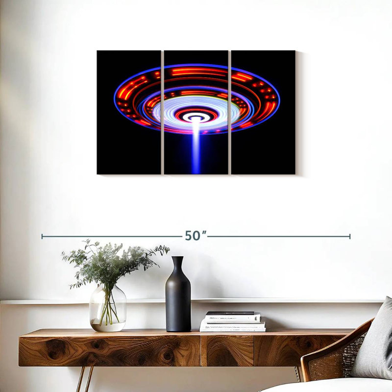 Kelan UFO Lights, 20" H x 33" W