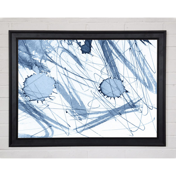 Ivy Bronx Ice Flow Framed Print | Wayfair.co.uk