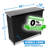 Commercial Grade Portable Bar Table - Mobile Bartender Station For Events - Includes Black Skirt And Carry Case - Standard Or LED, 45 X 18 X 38