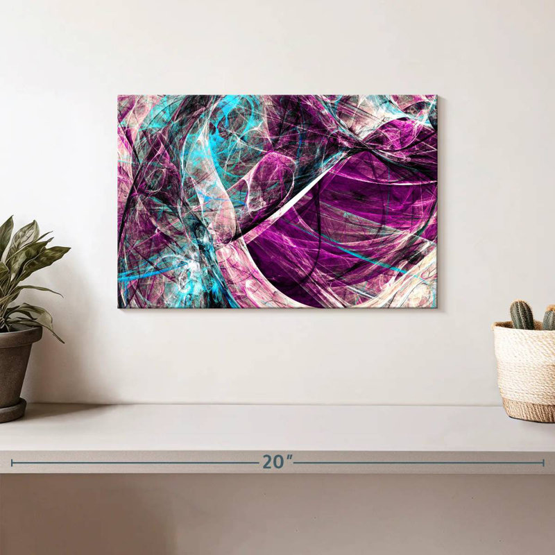 Avery Vibrant Abstract, 8" H x 12" W