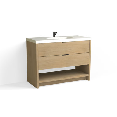 Vue 48" W Freestanding Single Bathroom Vanity