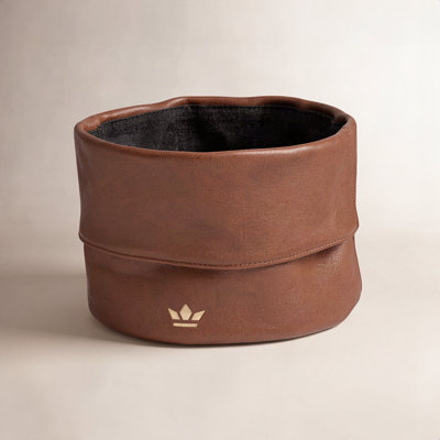 Leather Bread Basket