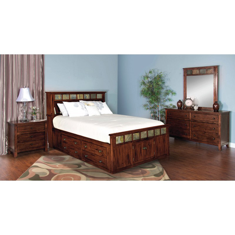 Katsuji 29'' W Nightstand, Dark Chocolate