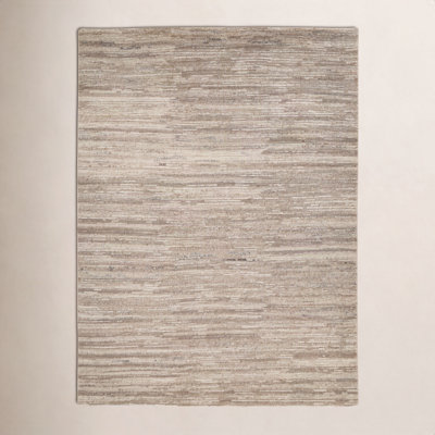 Ailey Hand-Knotted Abstract Wool Rug