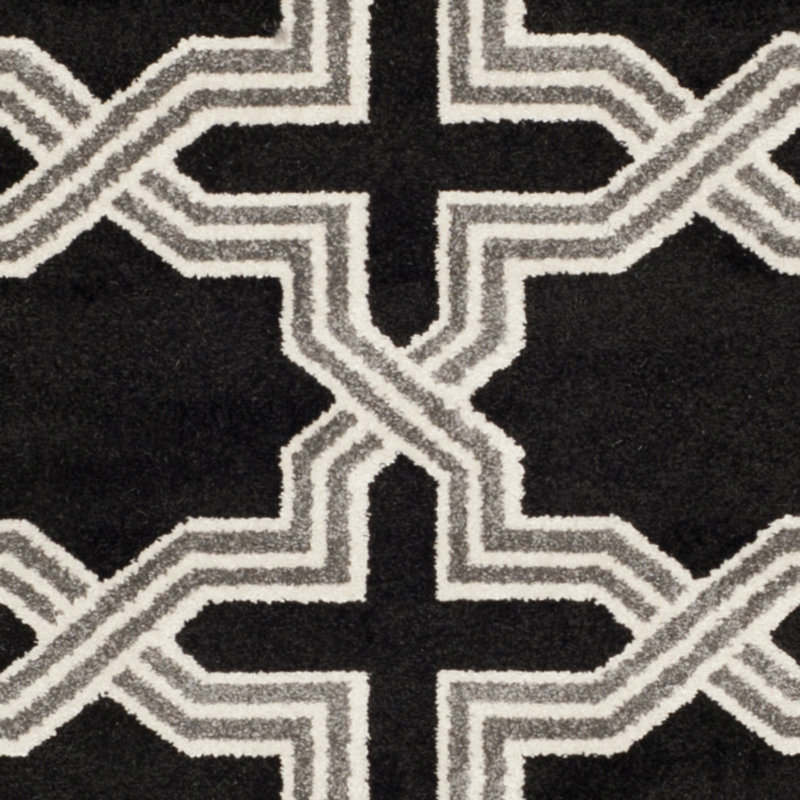 Tapis anthracite / gris Ammundsen, Rectangle 9 pi x 12 pi