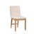 Upholstered Dining Chair with Full Back and Solid Wood Frame-98547470-118657765