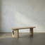 Table basse Harvey, noyer délavé