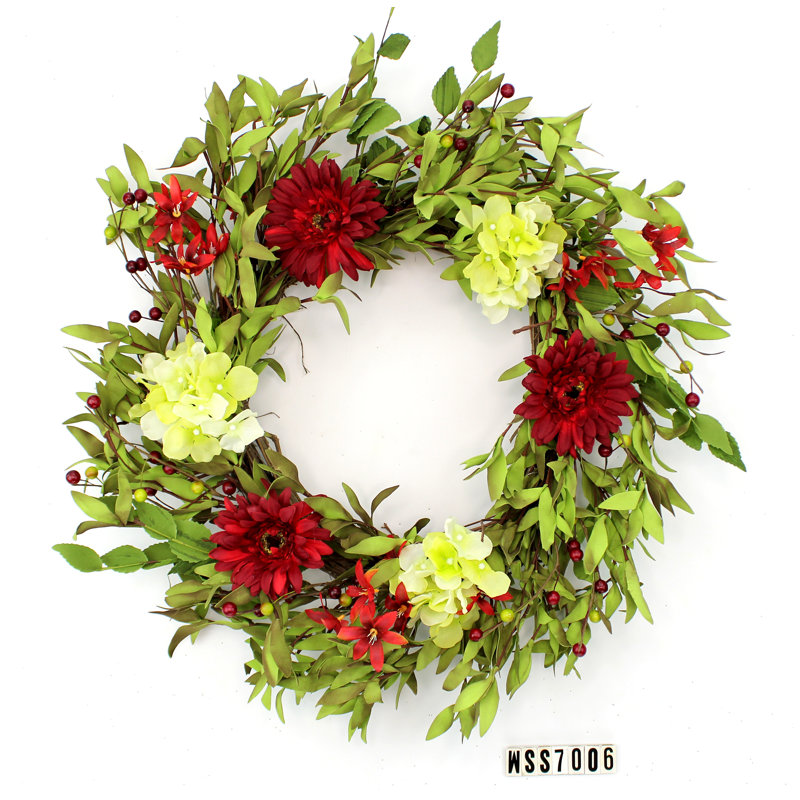 Couronne de soie 19 po