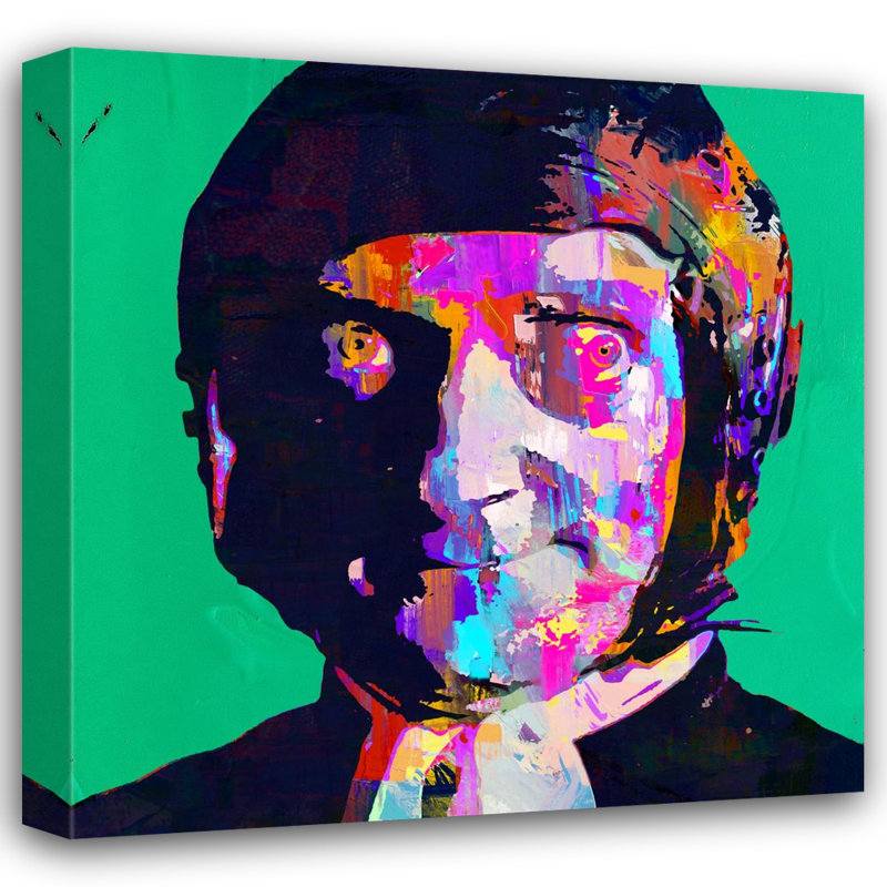 "Marty Feldman" par Stephen Chambers, impression sur toile tendue, L 36 po x H 36 po