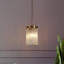 Luminaire suspendu unique à 1 lumière Rokesha