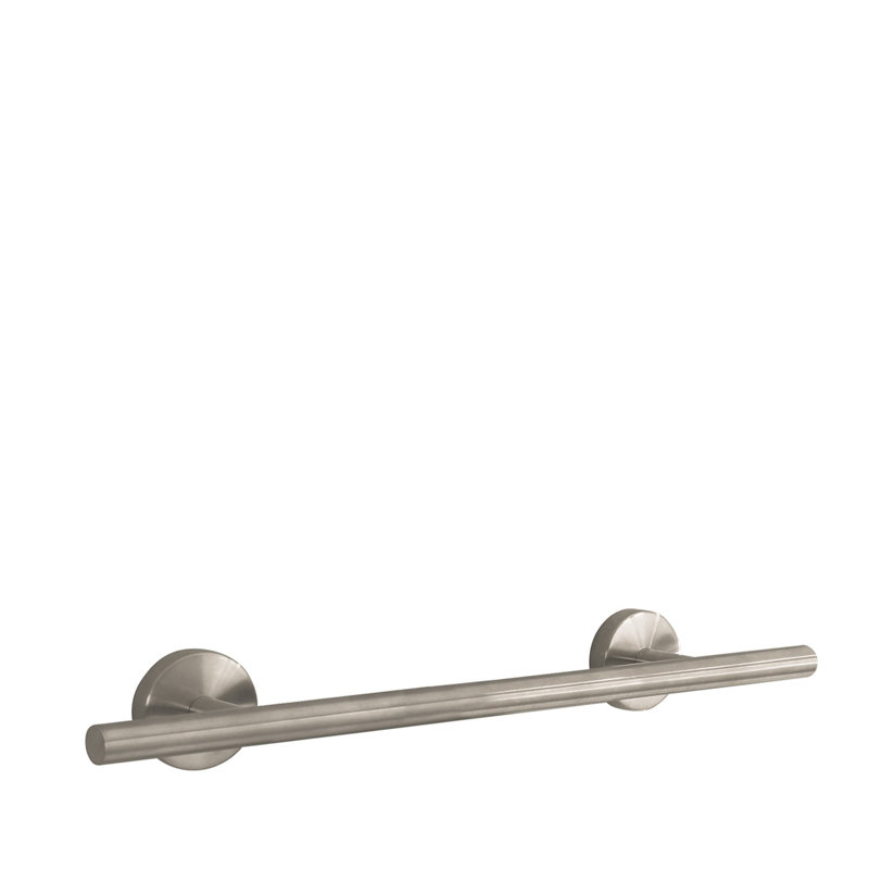 Porte-serviettes mural E & S Accessoires, Nickel brossé, 12"