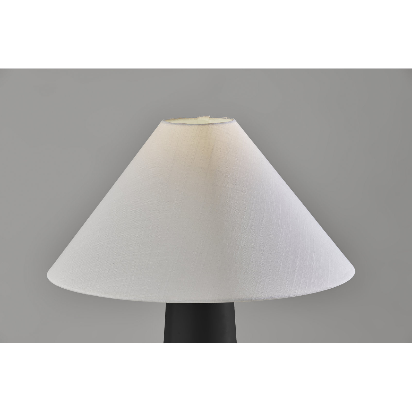 Payson Metal Table Lamp, Black, White