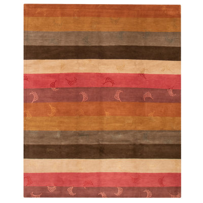 Wool Striped Indoor Rug