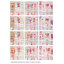Hand -Painted Acrylic Painting Print in Pink