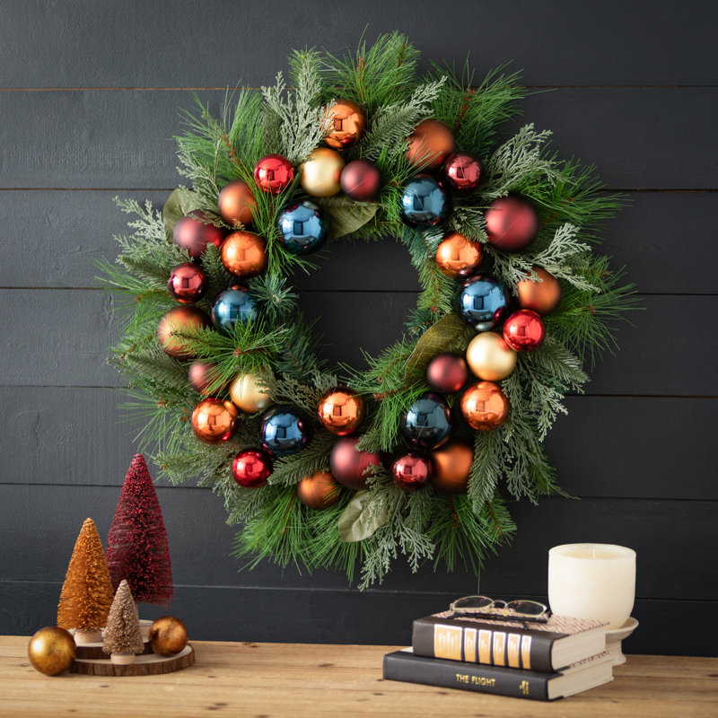 Faux Pine 27'' Wreath