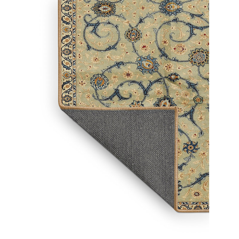 Floral Indoor Rug, Rectangle 8' x 10'