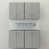 White Slatwall/Silver Cabinets est en rupture de stock sélectionné