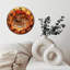 Horloge avec chiffres tourbillonnants