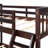 Twin-Over-Full Bunk Bed With Ladders And Two Storage Drawers(Espresso)-2080933776