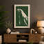 Graceful Seal Study Japandi - Wrapped Canvas-1907799012-1907799023