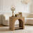 2 Tier Bedside Table,Classic End Table,Square Side Table