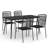 Edita 4 - Person Patio Dining Set with Rectangular Table