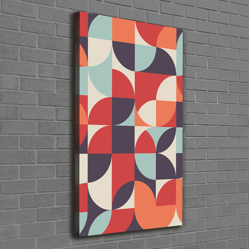 Aurin Abstract Background - Wrapped Canvas Print