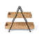Park Hill 2-Tiered Water Hyacinth Server | Rustic Charm