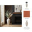Vase en terre cuite rustique Krystaline
