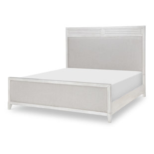 Framingham Queen Solid Wood and Upholstered Storage Standard Bed