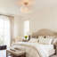 1- Light 31cm Boho Farmhouse Rattan Flush Mount