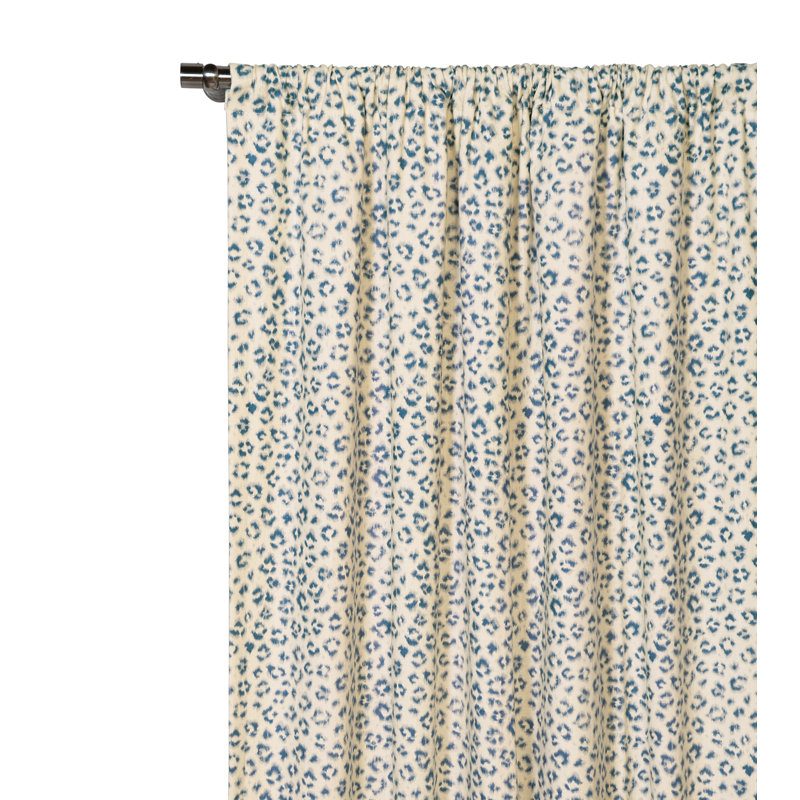 Panneau de rideau simple obscurcissant avec passe-tringle Emory, L 48 po x L 108 po