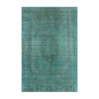 Tapis oriental bleu