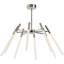 8 - Light Unique / Statement Modern Linear LED Chandelier-1983812130