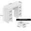 Limestone Alezae  6 Drawers Dressing Table-115789061